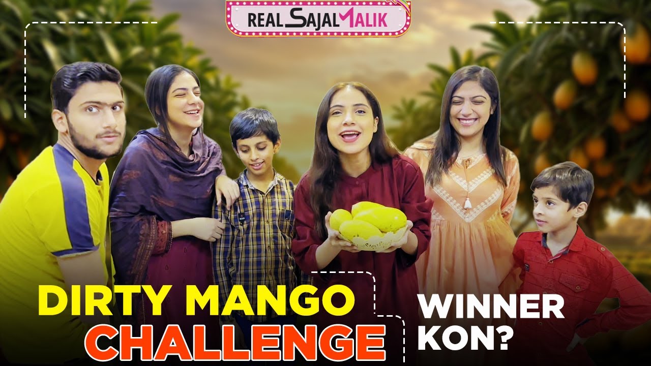 Dirty Mango Eating Challenge | Food Challenge | Winner Kon? |  Real Sajal Malik | vlog