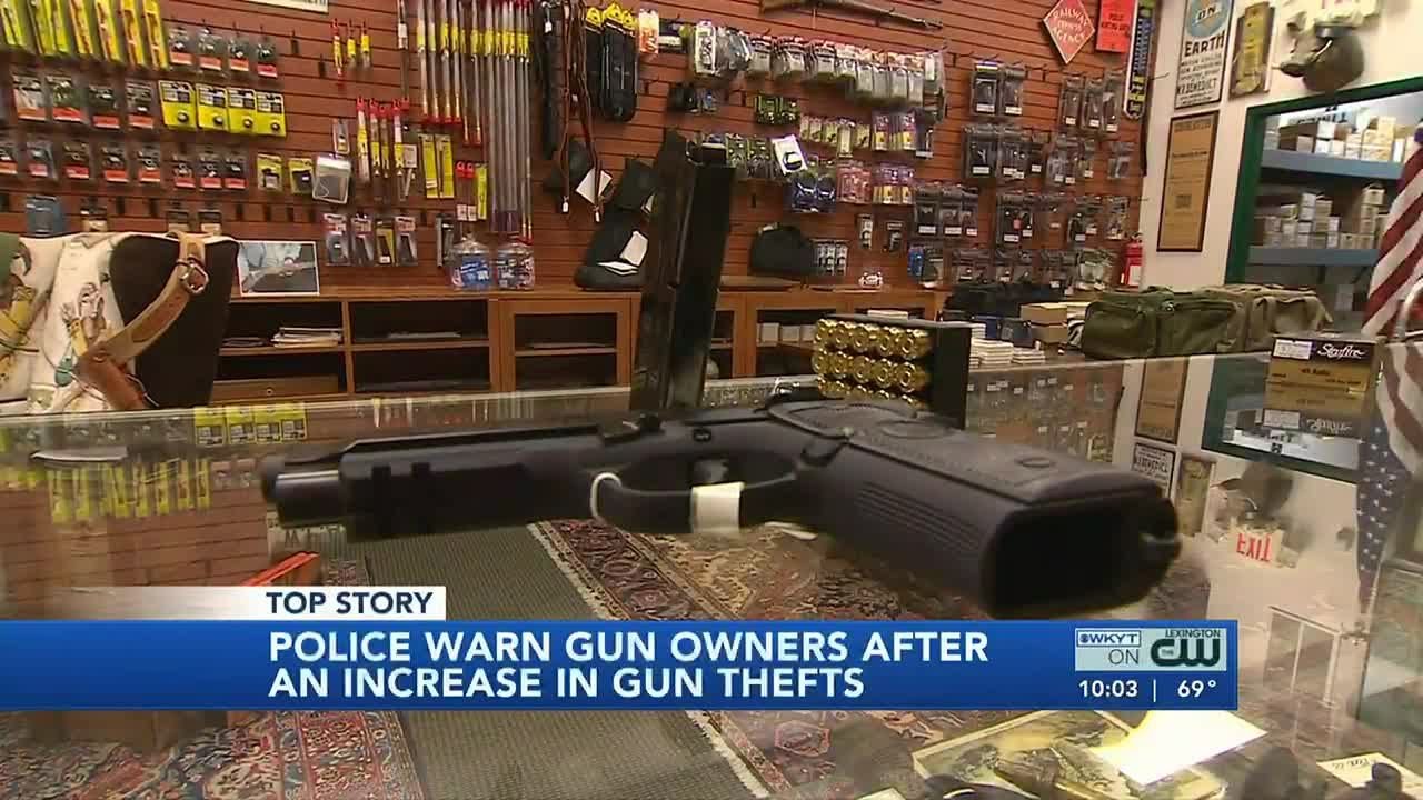WATCH | Police give warning to gun owners after an increase in gun thefts
