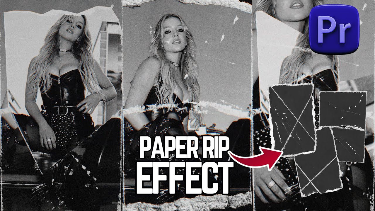 PAPER RIP EFFECT | PREMIERE PRO TUTORIAL | Gaga M.