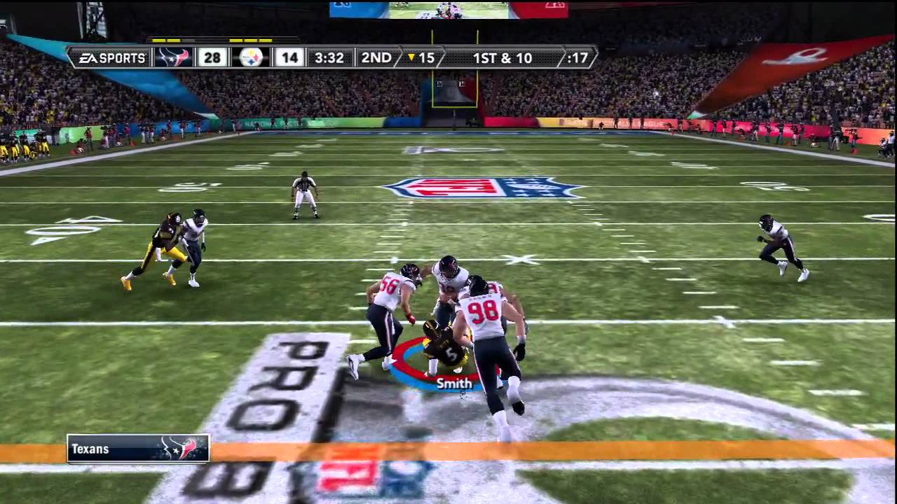 Madden 12-Online ranked gameplay w/commentary[HD]Pittsburgh Steelers Vs Houston Texans