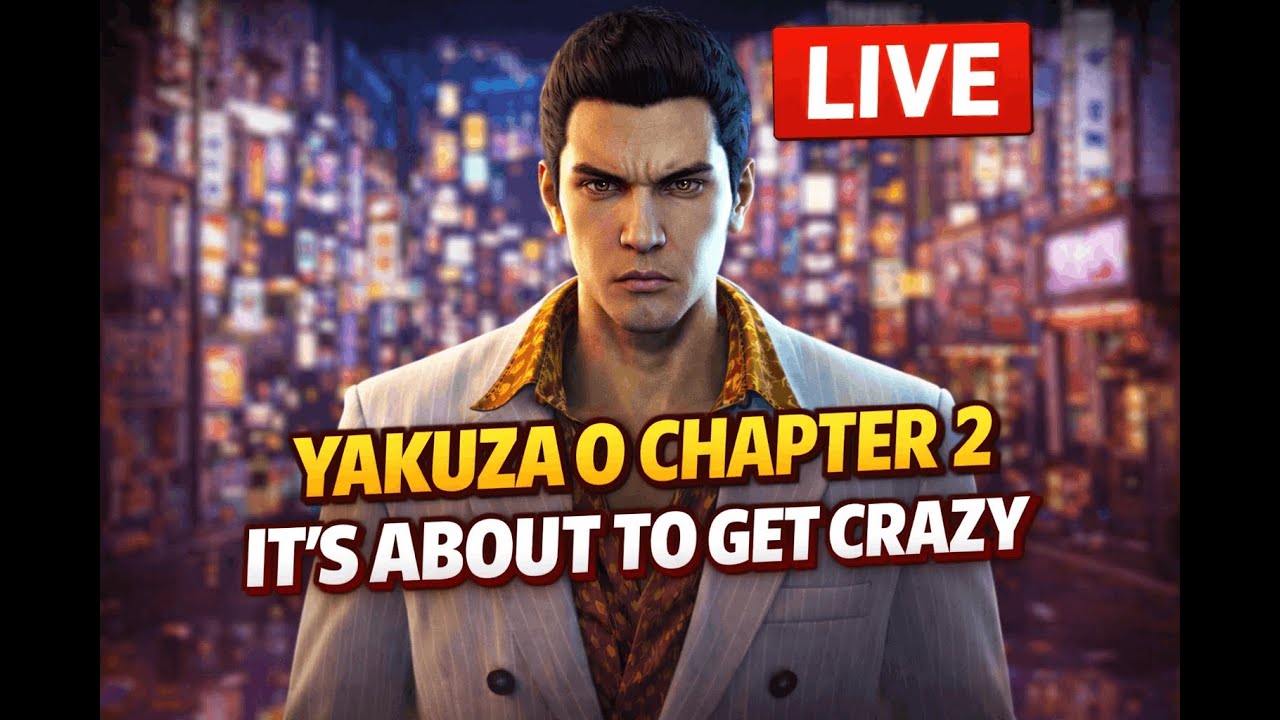 FIRST TIME PLAYING YAKUZA 0 | CHAPTER 2 (LIVE)