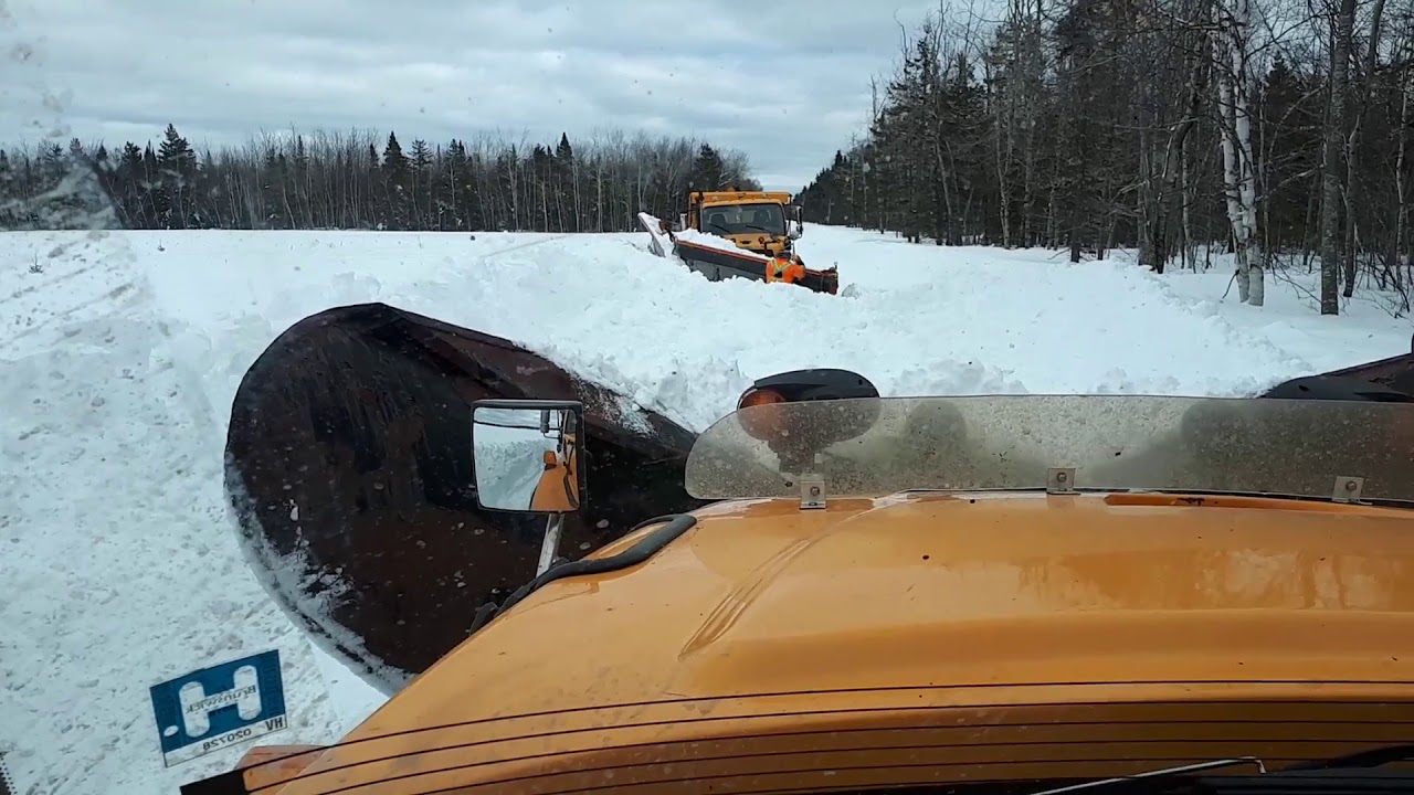 Plowing In The Back Roads
