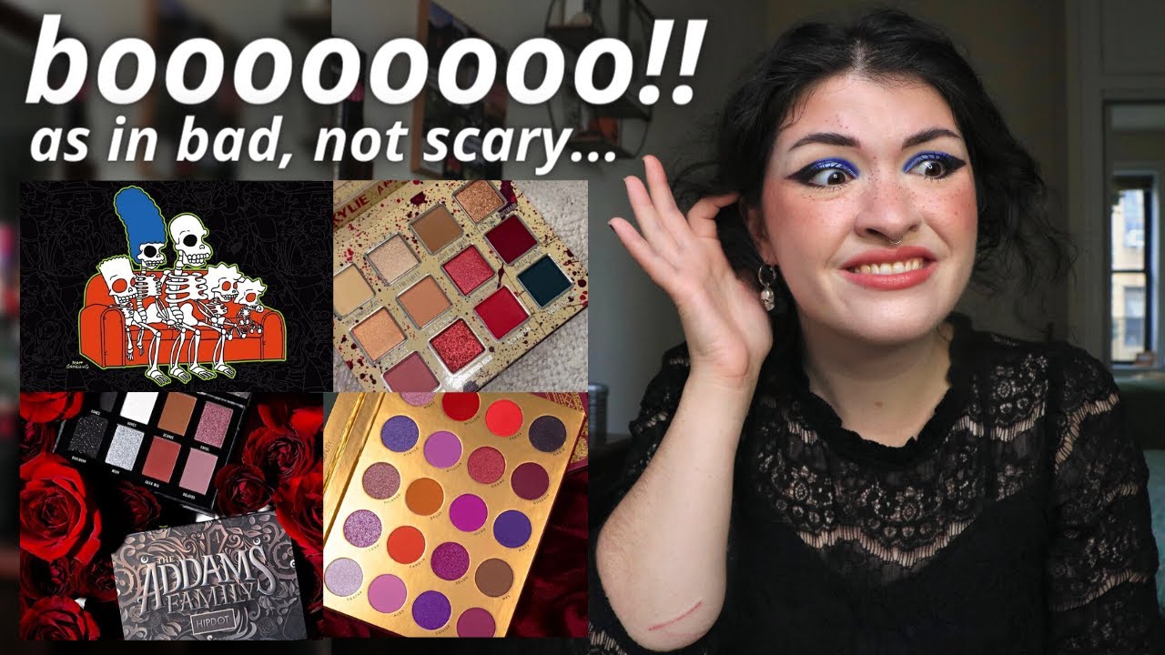 HALLOWEEN MAKEUP ANTI HAUL | great concepts...bad execution!👻