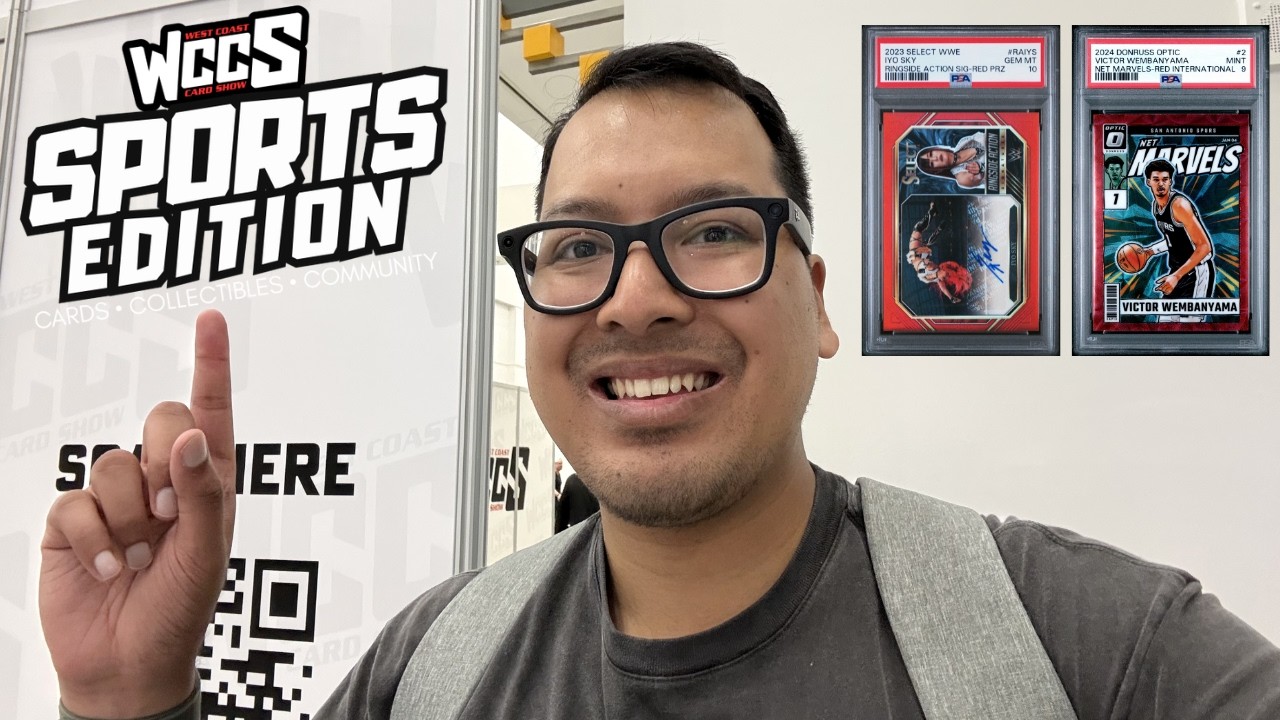 Я ПЕРЕПЛАТИЛ?! 🫠 Видеоблог с карточной выставки на Западном побережье!