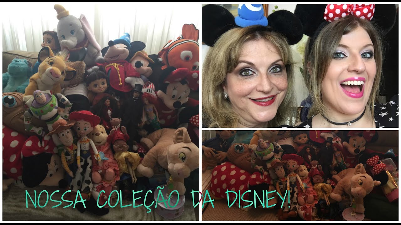 NOSSA COLEÇÃO DA DISNEY! DRI E MAMI!