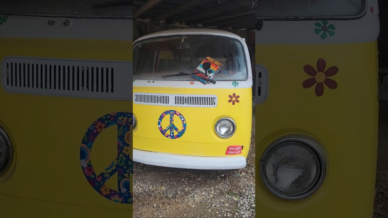 The Love Machine - Vintage VW Bus! #travel #vw #60s