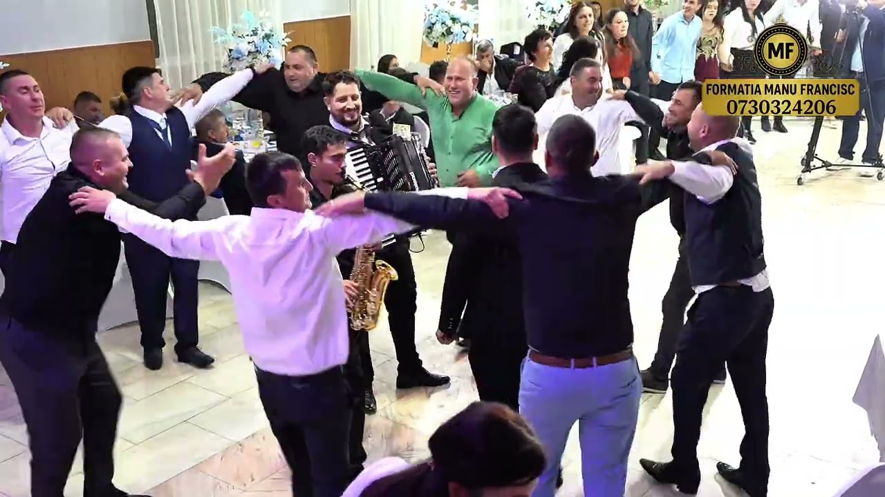 🎶🎻❤️Formația MANU FRANCISC Din Bacău❤️🎻🎶✅️🔝Colaj s&acirc;rbe🎵🎷 Nunta Mănăstirea Casin🔝🔝🔝🔝✨️