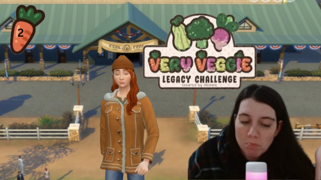 Carrot EP. 2 - An Unexpected Elder Horse and Aging To A Young Adult - Very Veggie Legacy Challenge