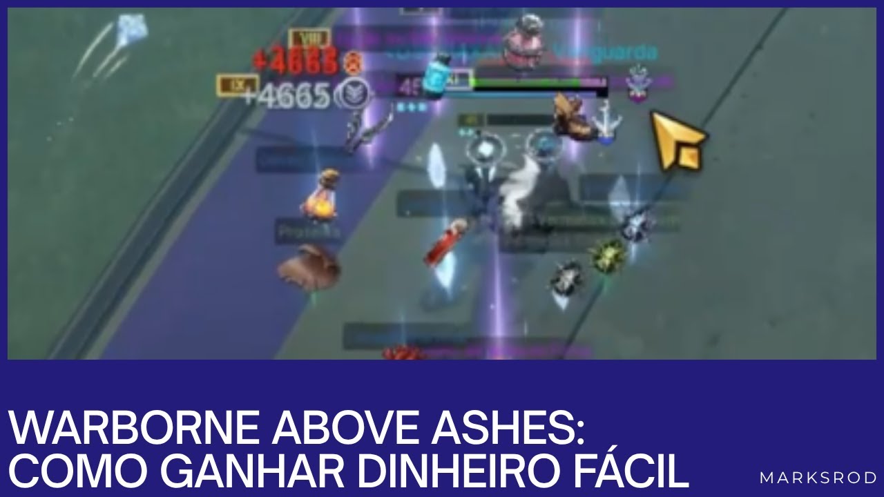 Dica de Dinheiro rápido e fácil no Warborne