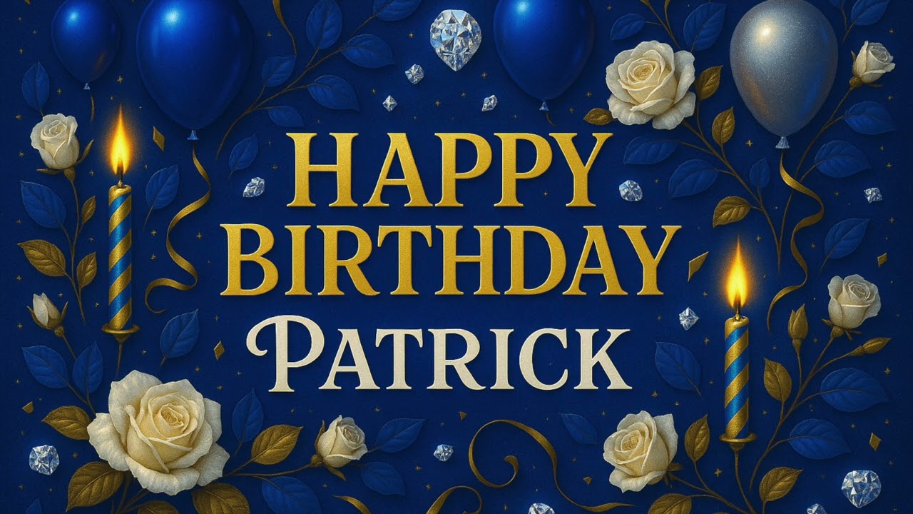 Patrick: Happy Birthday Song for Patrick