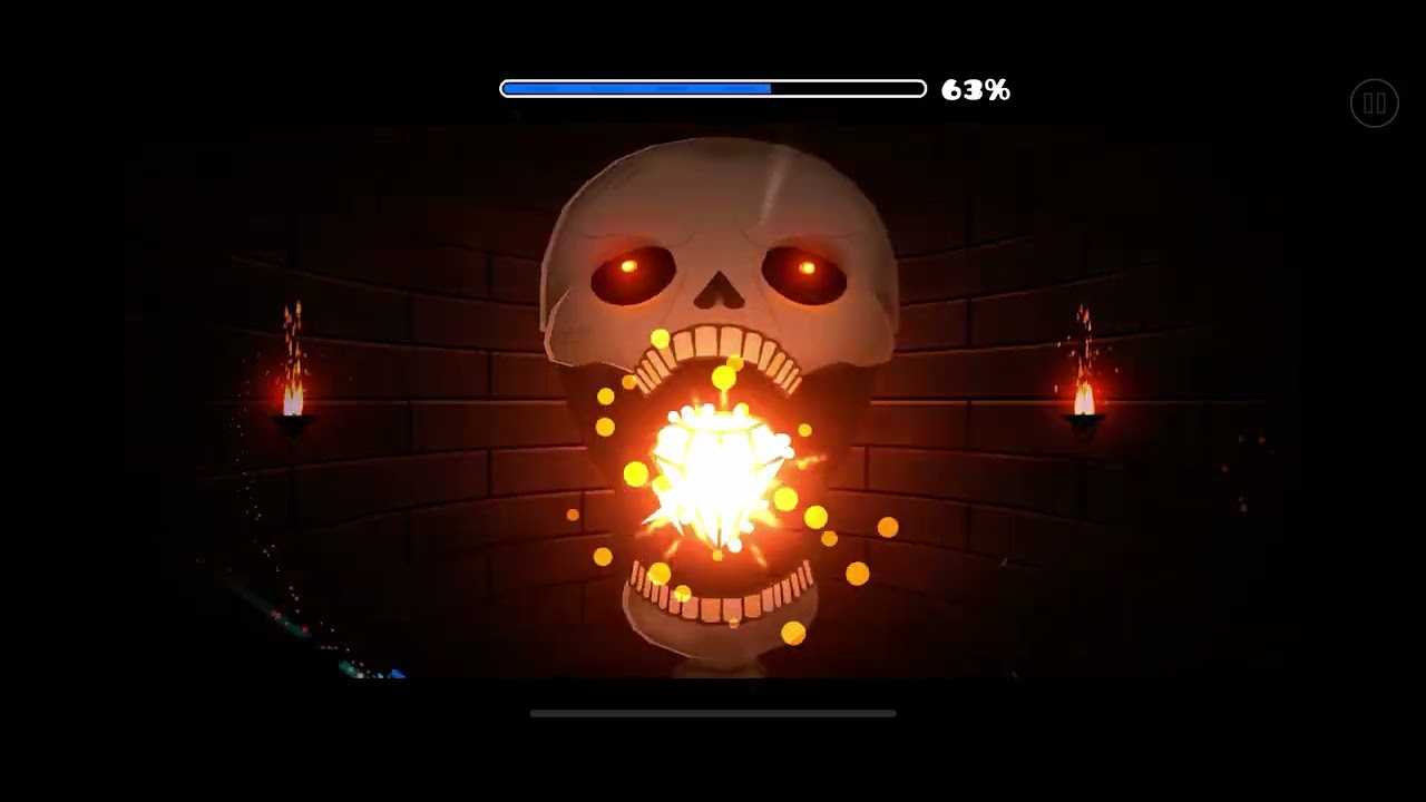 Beating skeletal shenanigans ayyy #geometrydash 
