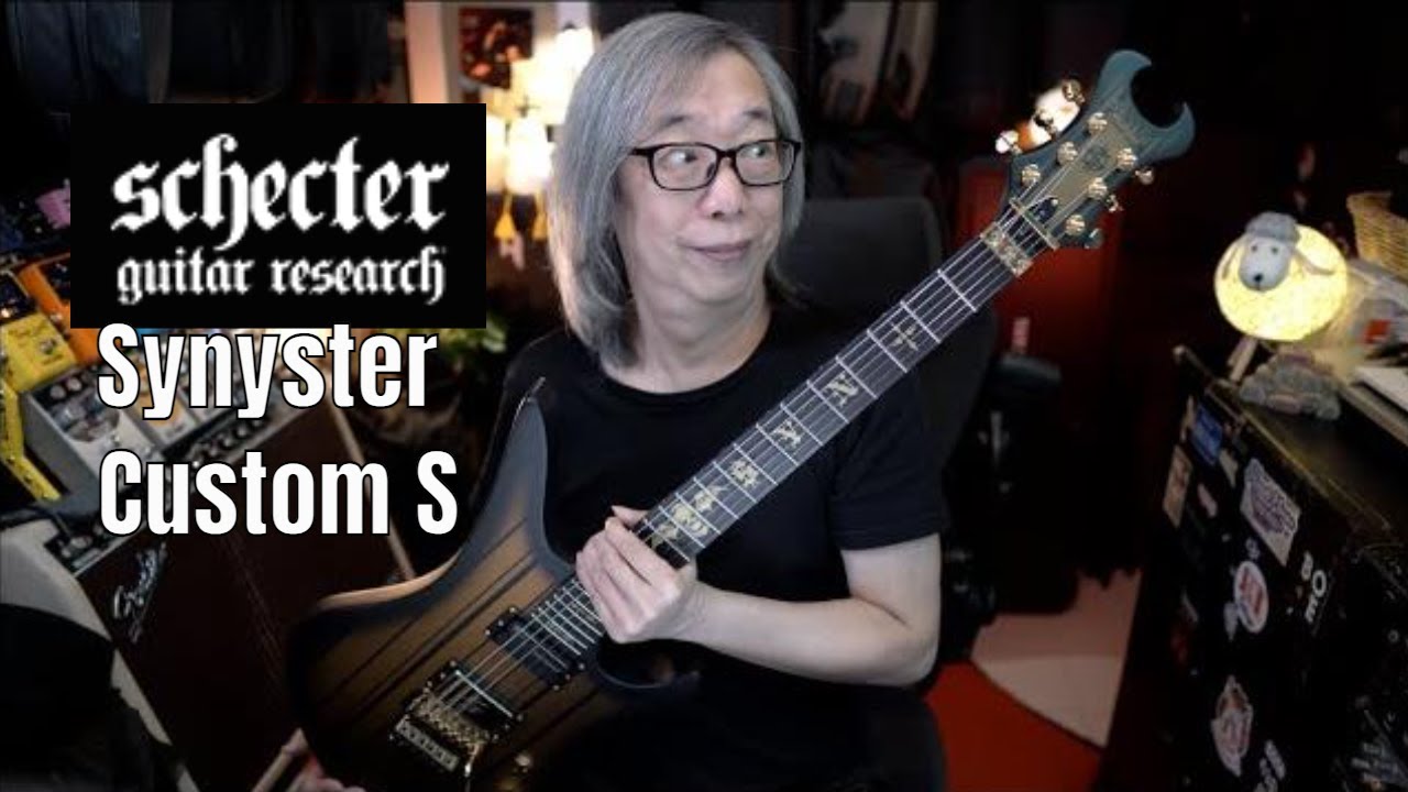 What a Monster of a Guitar!! The Schecter Synyster Custom S