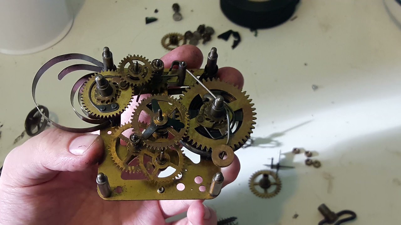 Jaz Modic Alarm clock movement reassembly