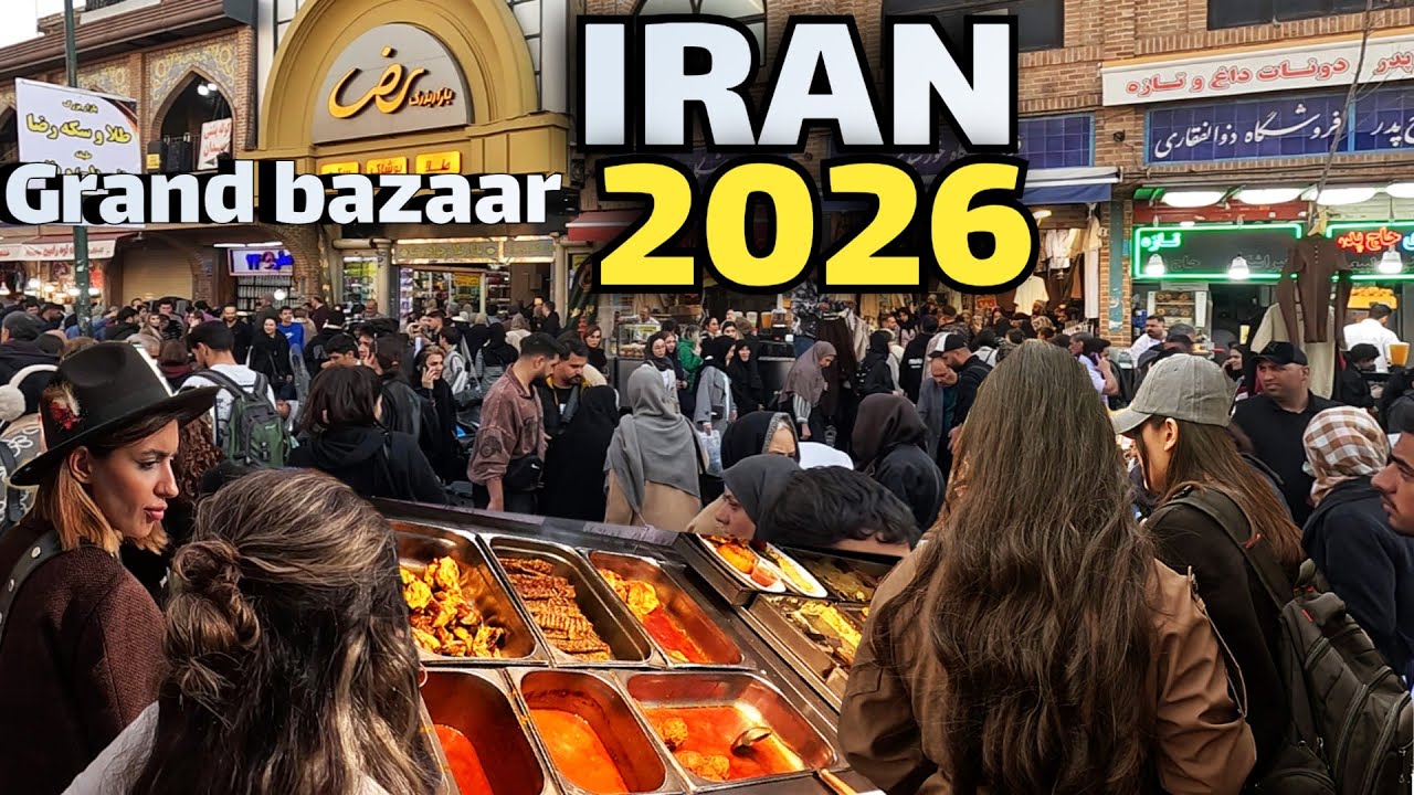 Иран 2026 🔥 Король уличной еды и традиционных иранских блюд на Большом базаре