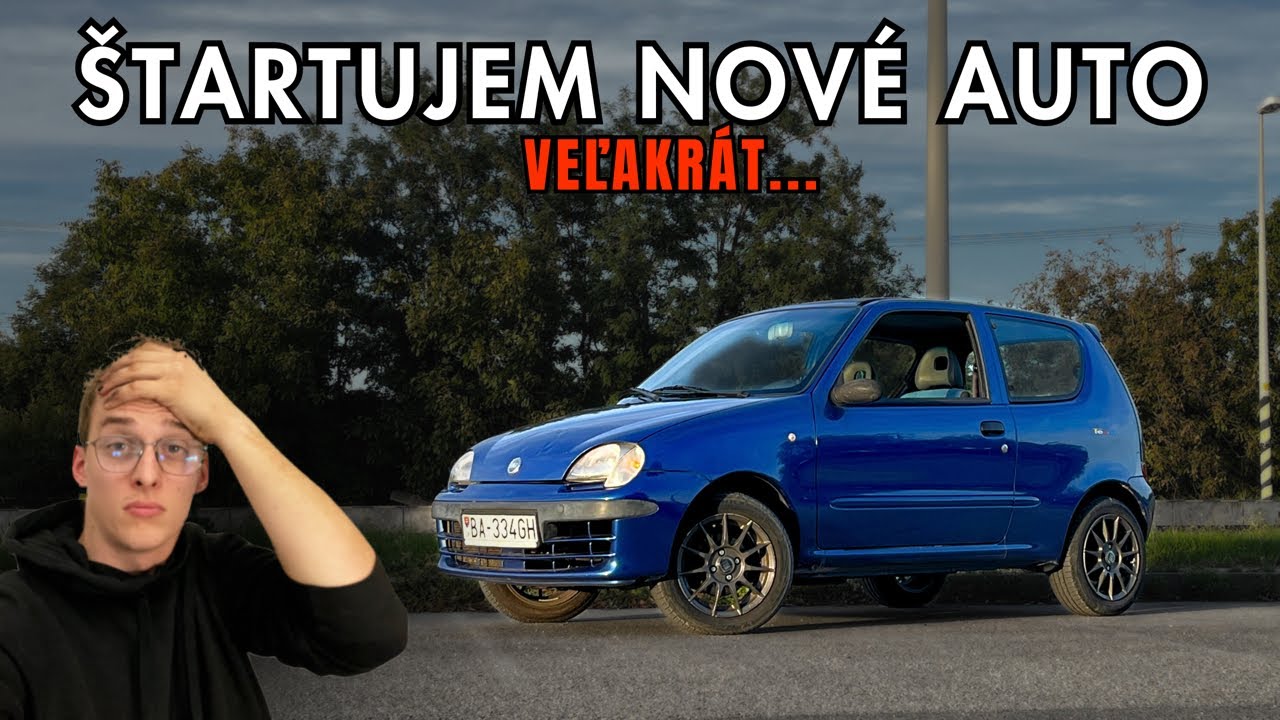 ŠTARTUJEM NOVÉ AUTO a to VEĽAKRÁT... | Prvý štart Fiat Seicento (ne)SPORTING