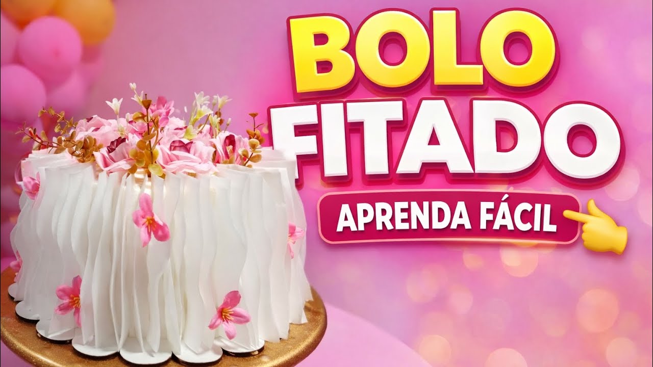 Bolo Fitado , muito fácil!.