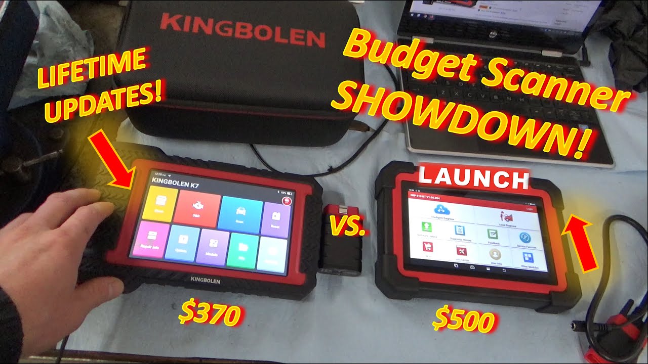 Сравнение бюджетных сканеров! (Kingbolen K7 против Launch CRP919 BT)