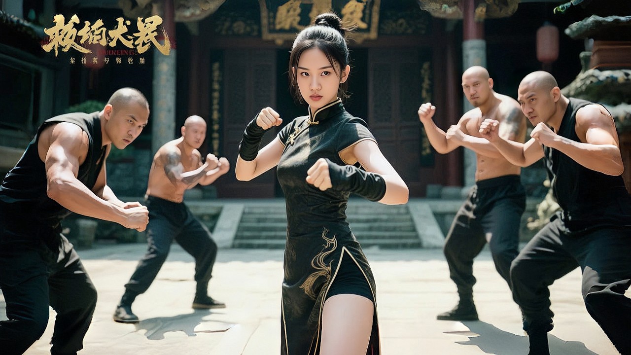 看似柔弱的女孩竟是武學天才，只學了一天功夫就敢參加全國武術大賽，一路過五關斬六將驚艷衆人~  #chinese television dramas #逆袭 #爽剧 #shortdramas