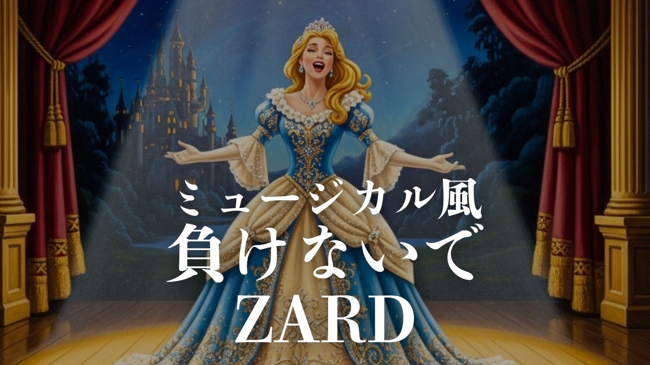 ミュージカル風【負けないで - ZARD】 AIカバー曲 / AI 歌劇