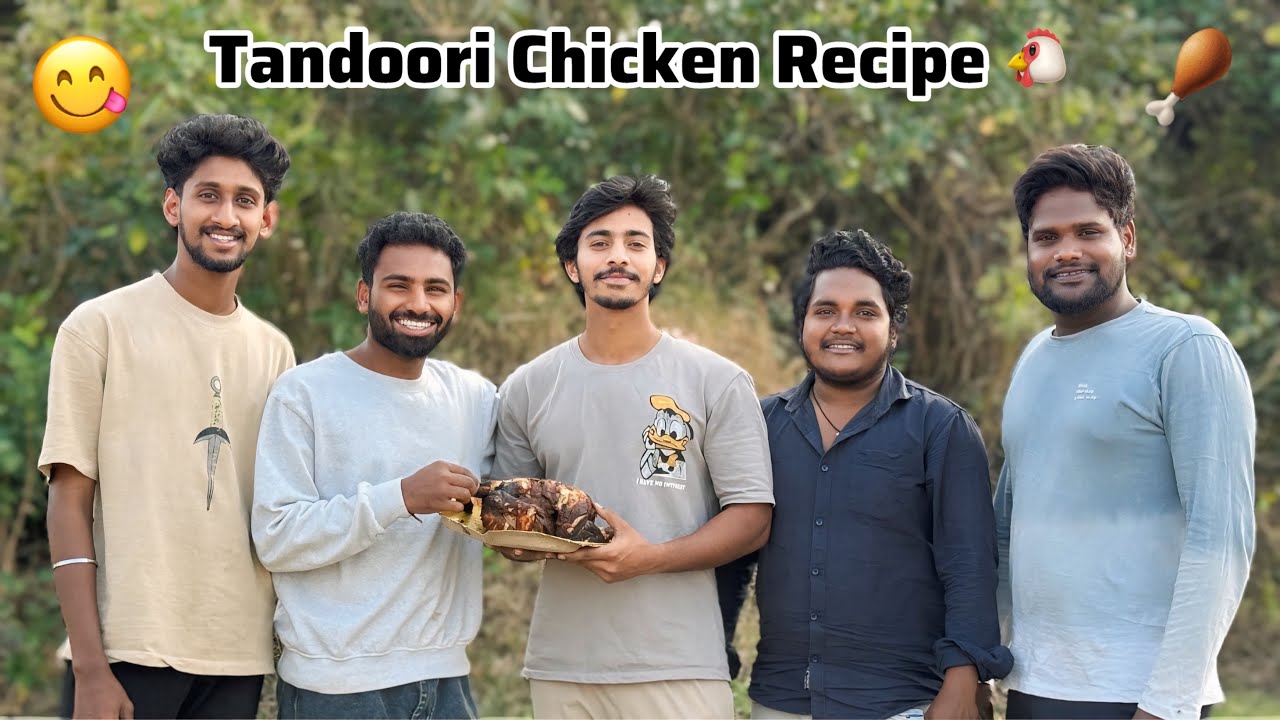Tandoori Chicken Recipe 🍗😋 || fun with friends 😆 || Subscribe ❤️