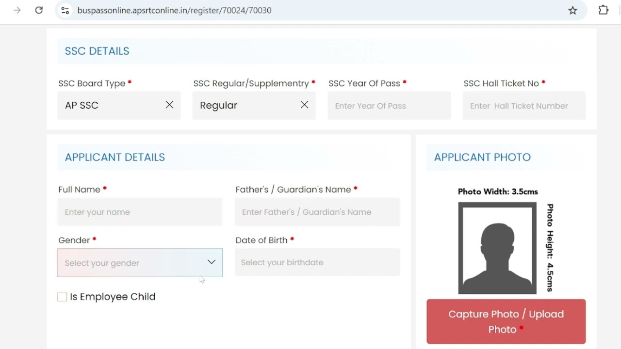 How to Apply APSRTC Bus Pass from Home || 2025 || Telugu