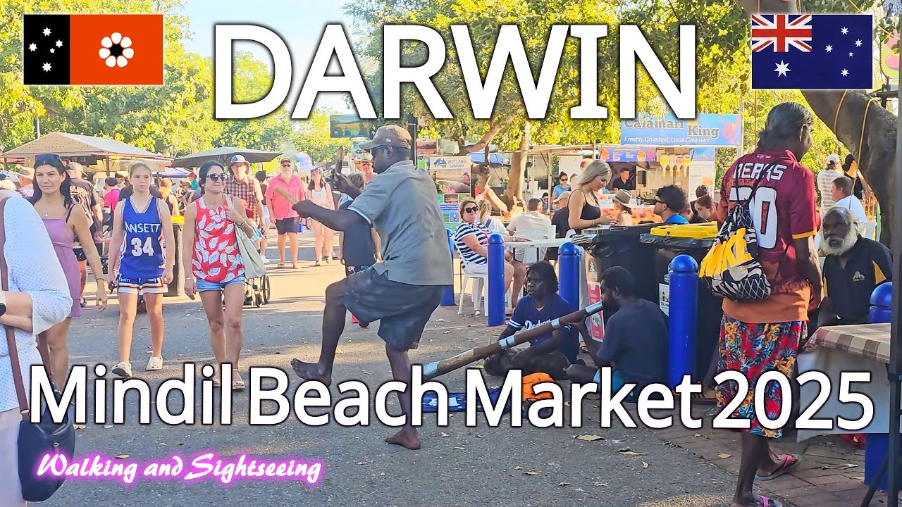 Darwin Mindil Beach Sunset Market Tour 🌅 Sunday 17 August 2025 | Australia's Best Market Experience