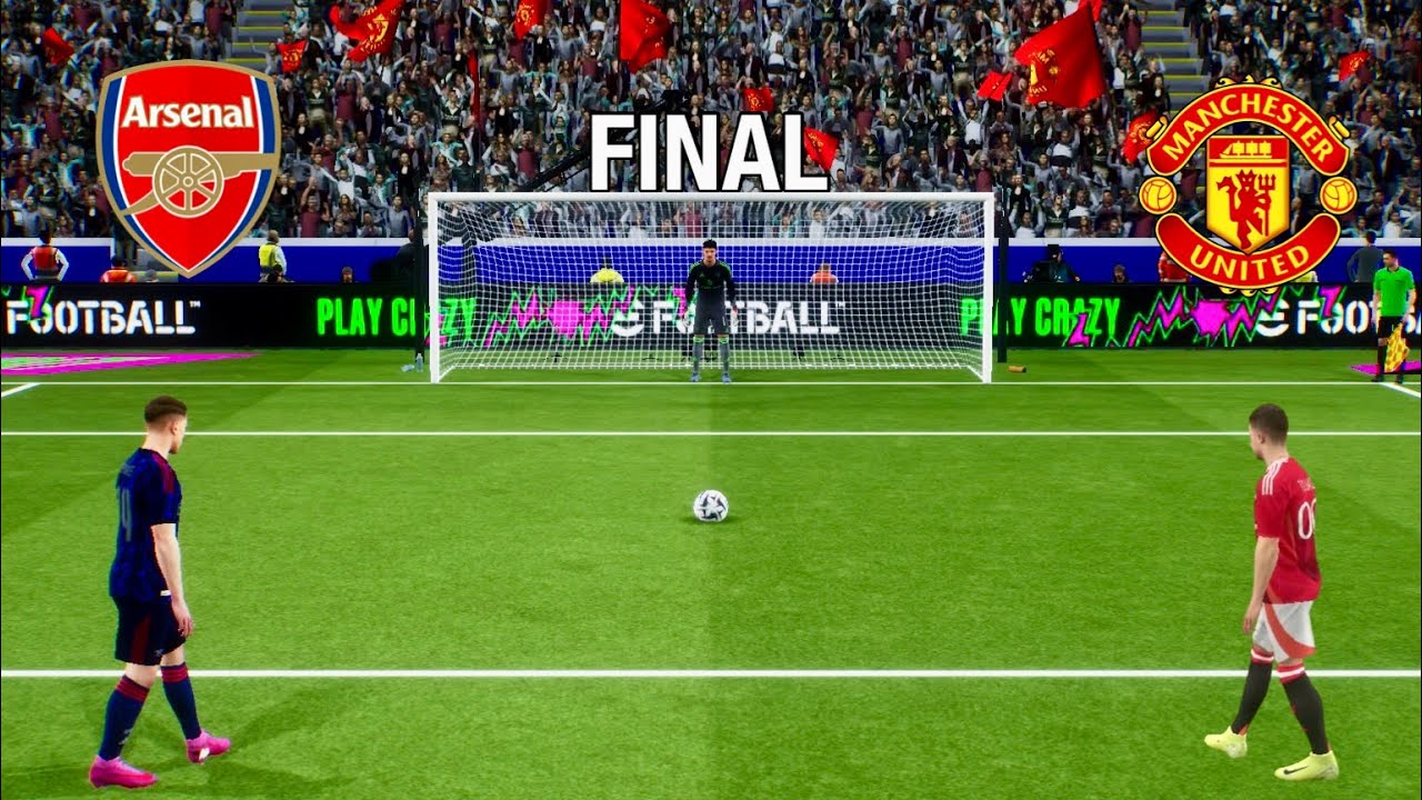 Arsenal vs Manchester United Penalty Shootout | ARS vs MUN | Premier League