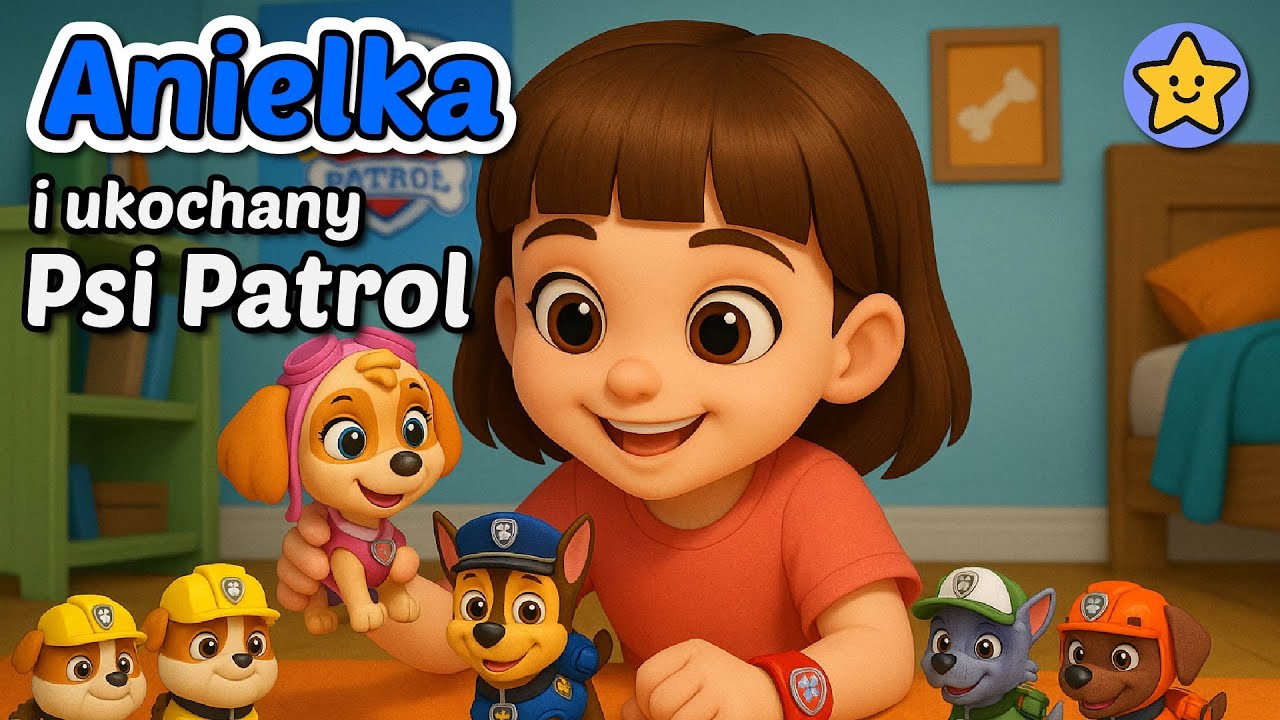 ⭐🐶 Anielka i Ukochany Psi Patrol - Bajka na dobranoc - Moja Bajkolandia 🐶⭐