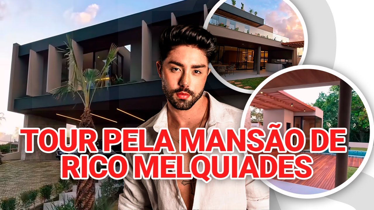 TOUR EXCLUSIVO: A CASA MILIONÁRIA DE RICO MELQUIADES EM MACEIÓ! | LeoDias TV