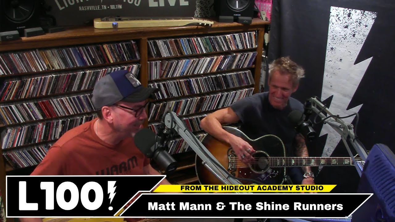 Мэтт Манн и The Shine Runners исполняют «OCD» и «Soft Tails» — вживую в студии The Hideout Academy