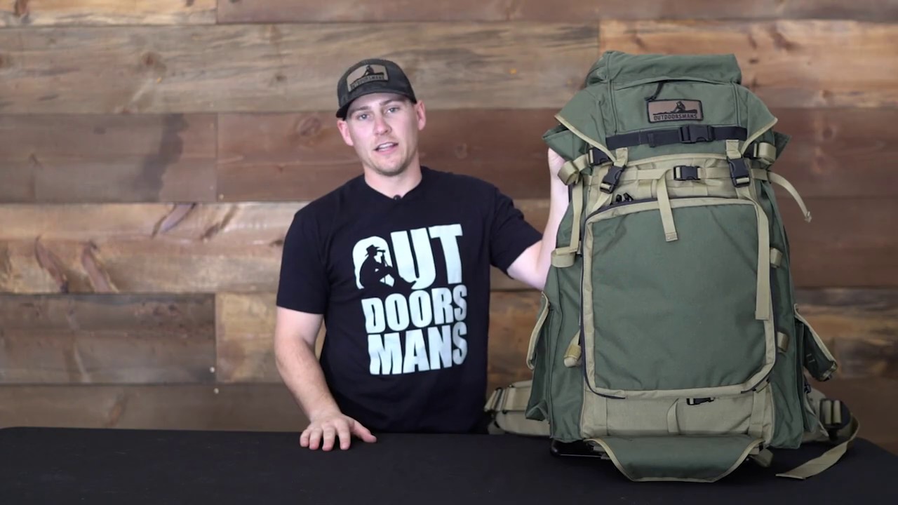 How to Attach an Outdoorsmans Pack to the Frame