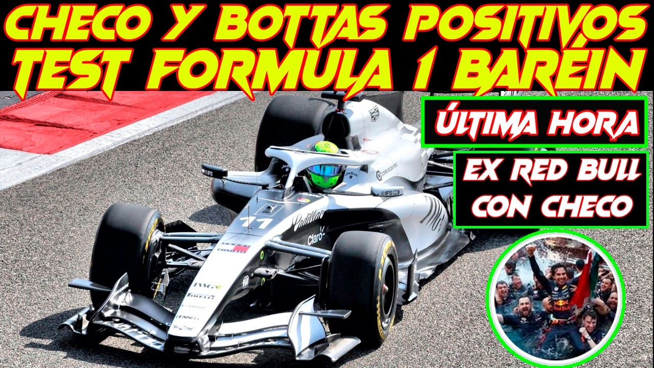 CHECO PÉREZ LEVANTA EL ÁNIMO CON CADILLAC F1 TRAS SHAKEDOWN EN BARÉIN, MECÁNICO RED BULL CON CHECO