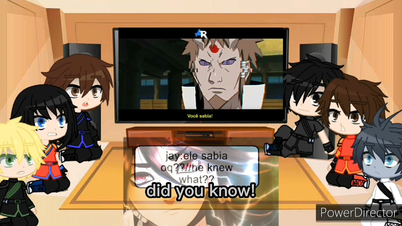ninjago react to naruto rap (03/??)