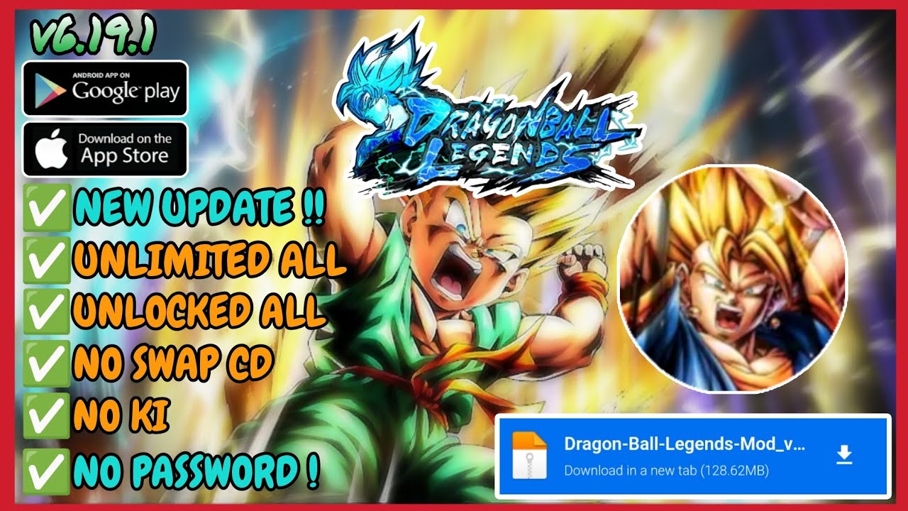 Dragon Ball Legends Mod Apk v6.19.1 | Unlimited Money & Unlock All Characters