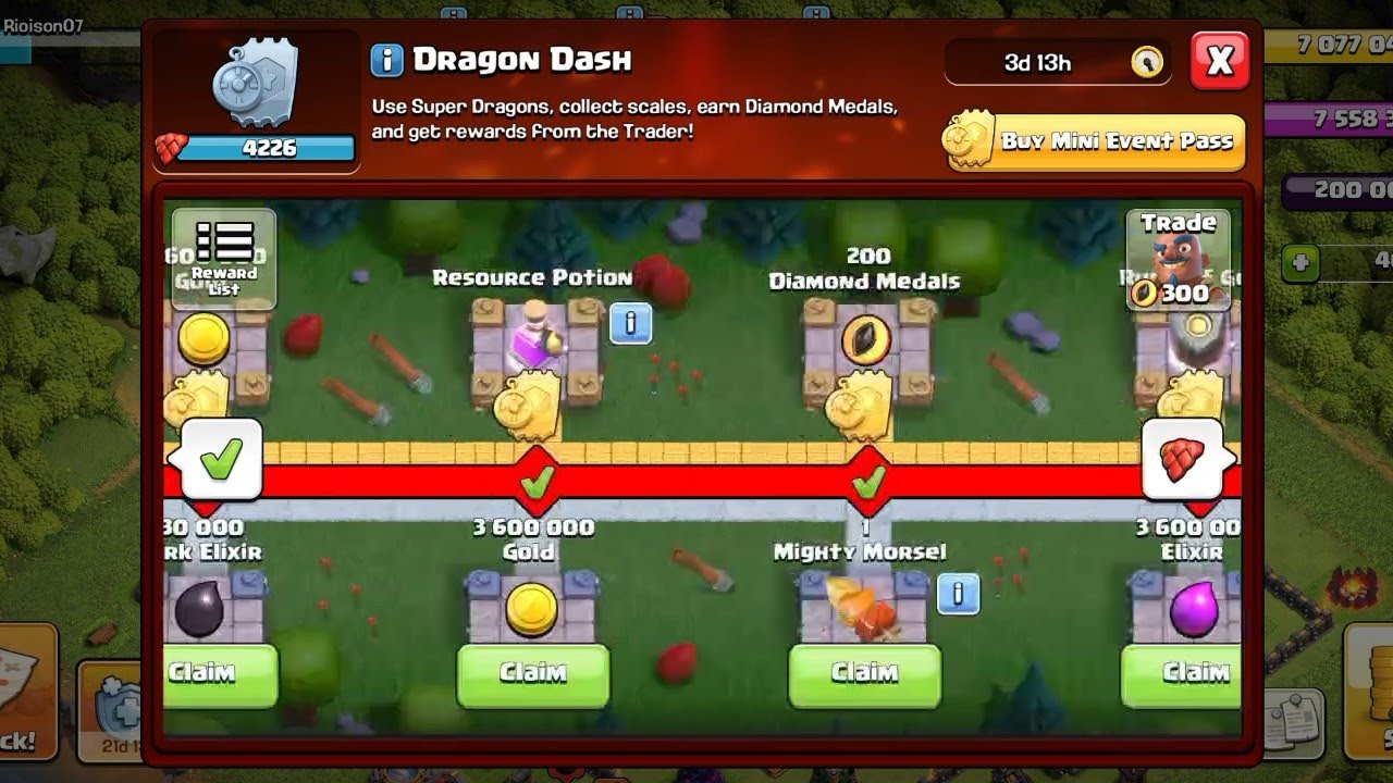 NEW DRAGON EVENT FULL COMPLETE 💯✅