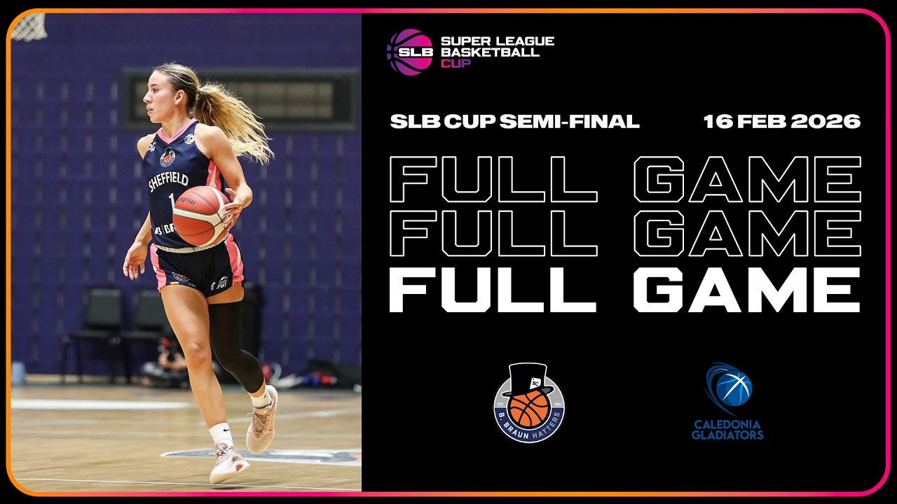 B. Braun Sheffield Hatters vs Caladonia Gladiators, SLB Championship - LIVE