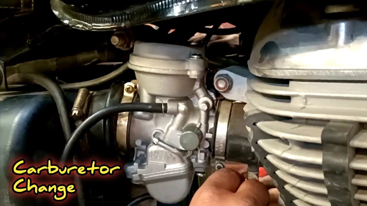 Classic 350 Carburetor Change | Carburetor Change At Service Center