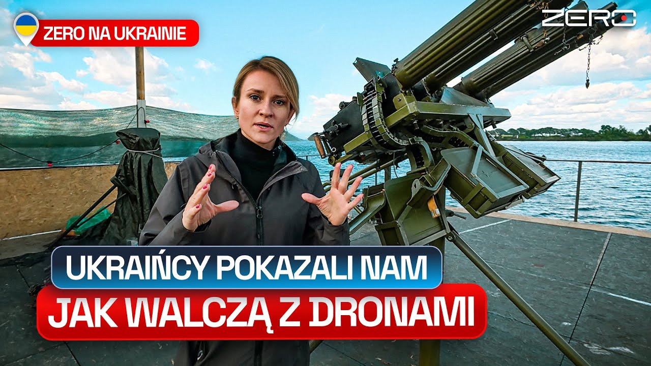 POJECHALIŚMY NA UKRAINĘ - POKAZAĆ, JAK WYGLĄDA WOJNA DRONÓW