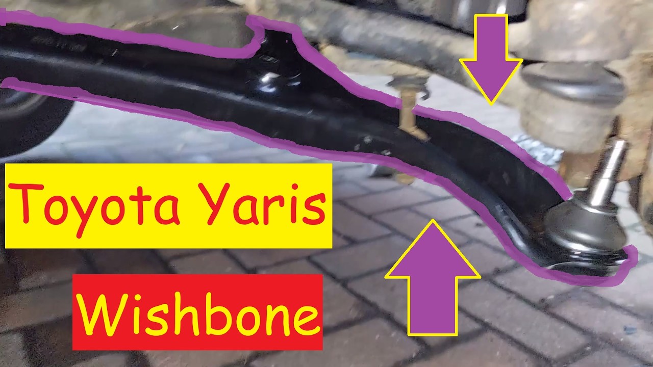 Как поменять поперечный рычаг на Toyota Yaris!!!!