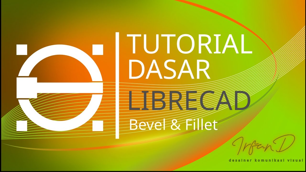 Librecad Tutorial || Bevel & Fillet