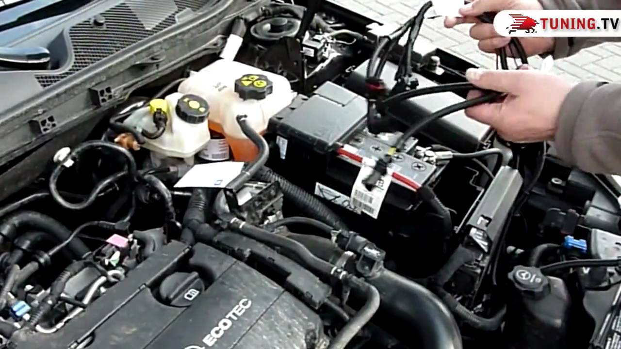 Speed-Buster Einbau Chiptuning-Box Opel Insignia 1.6 Turbo - 2 Minuten für 36PS mehr