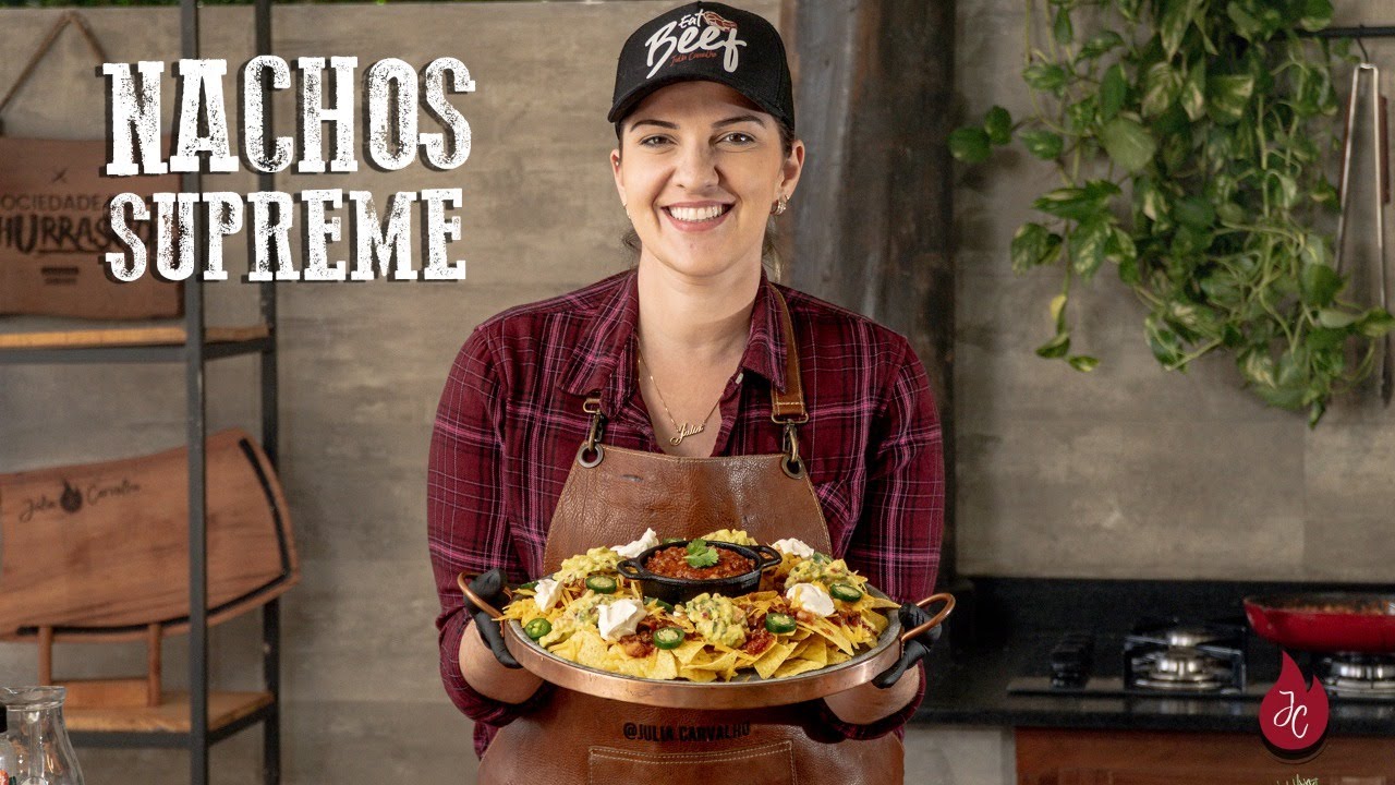 NACHOS SUPREME - com Chilli , guacamole e sour cream