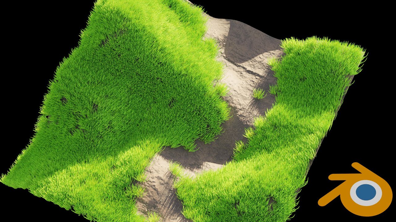 Blender Grass Full Tutorial For Beginners In 15 Minutes.