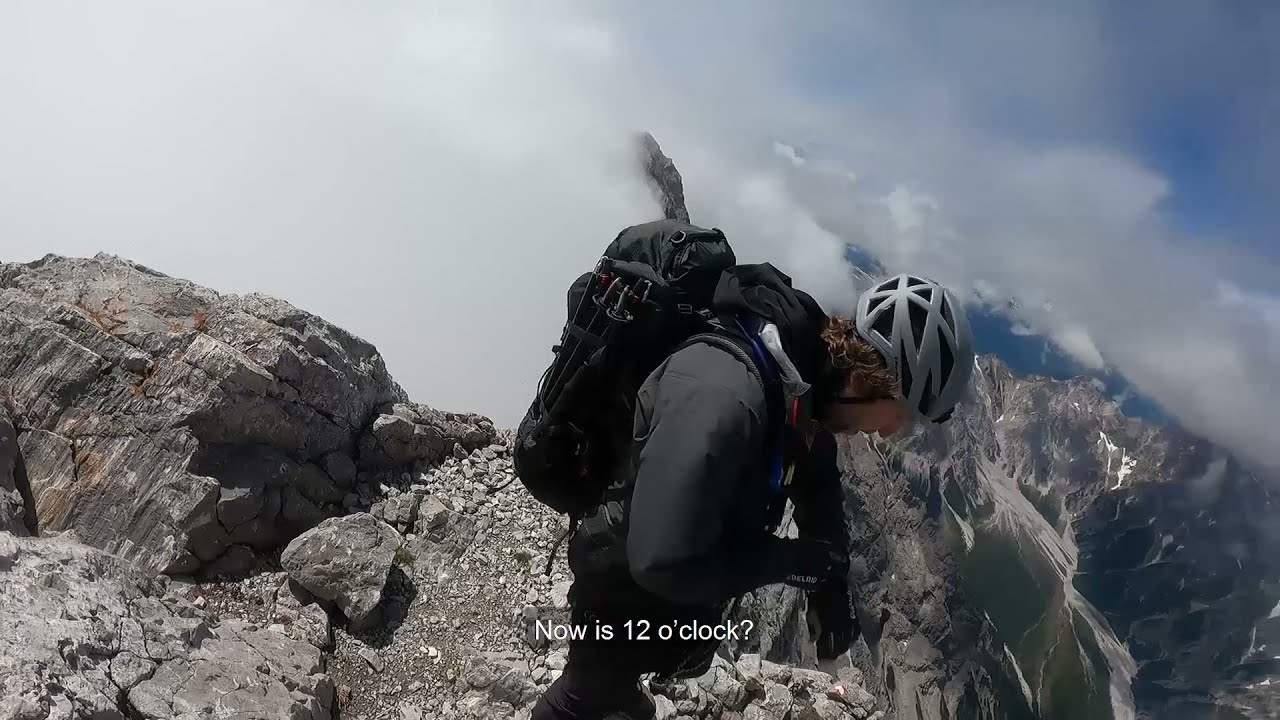 Watzmann crossing with fog, sun and heavy rain on descent