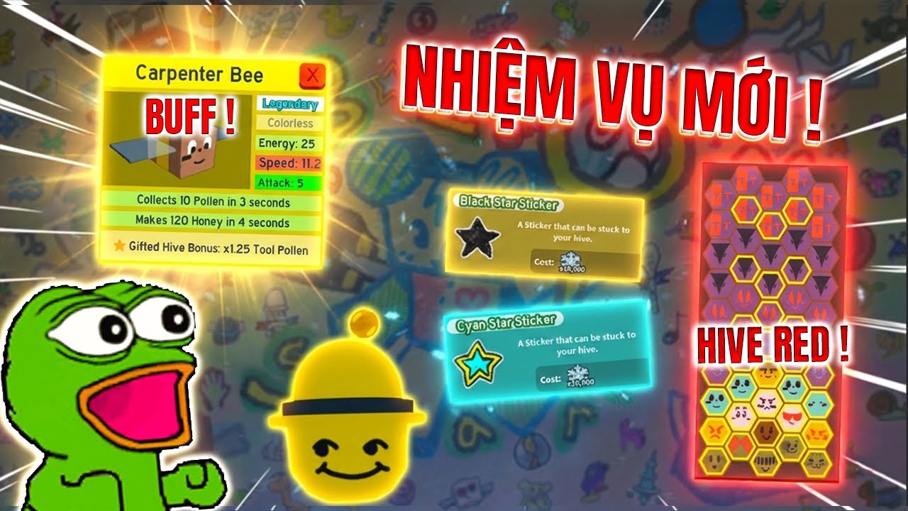 Bee Swarm Simulator Update Mới 🔥 Team Red Level 17 Oke Chưa - Vũ trụ GameXplorer