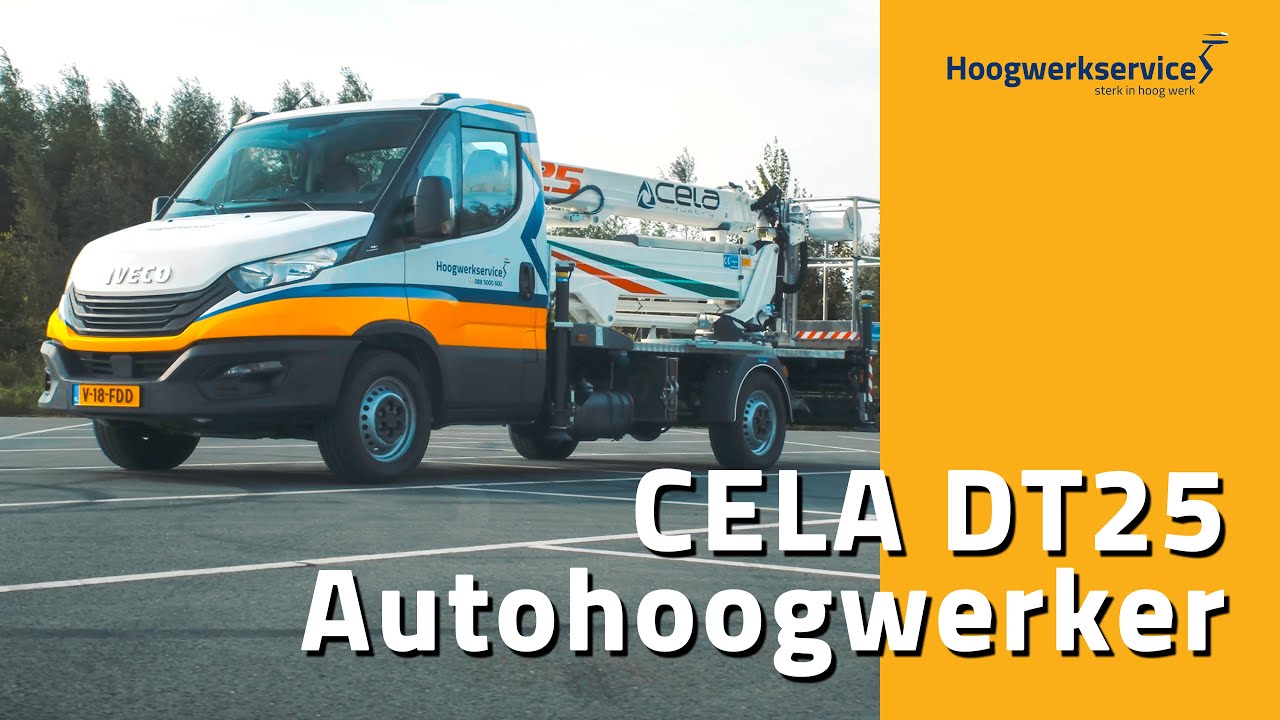 Autohoogwerker DT25 van Hoogwerkservice