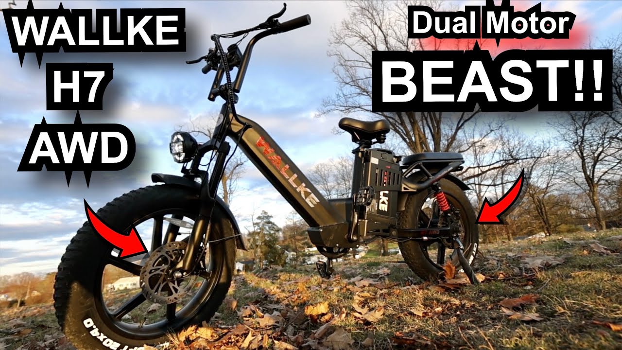 Обзор электровелосипеда Wallke H7 AWD ~ Холмы не помеха!