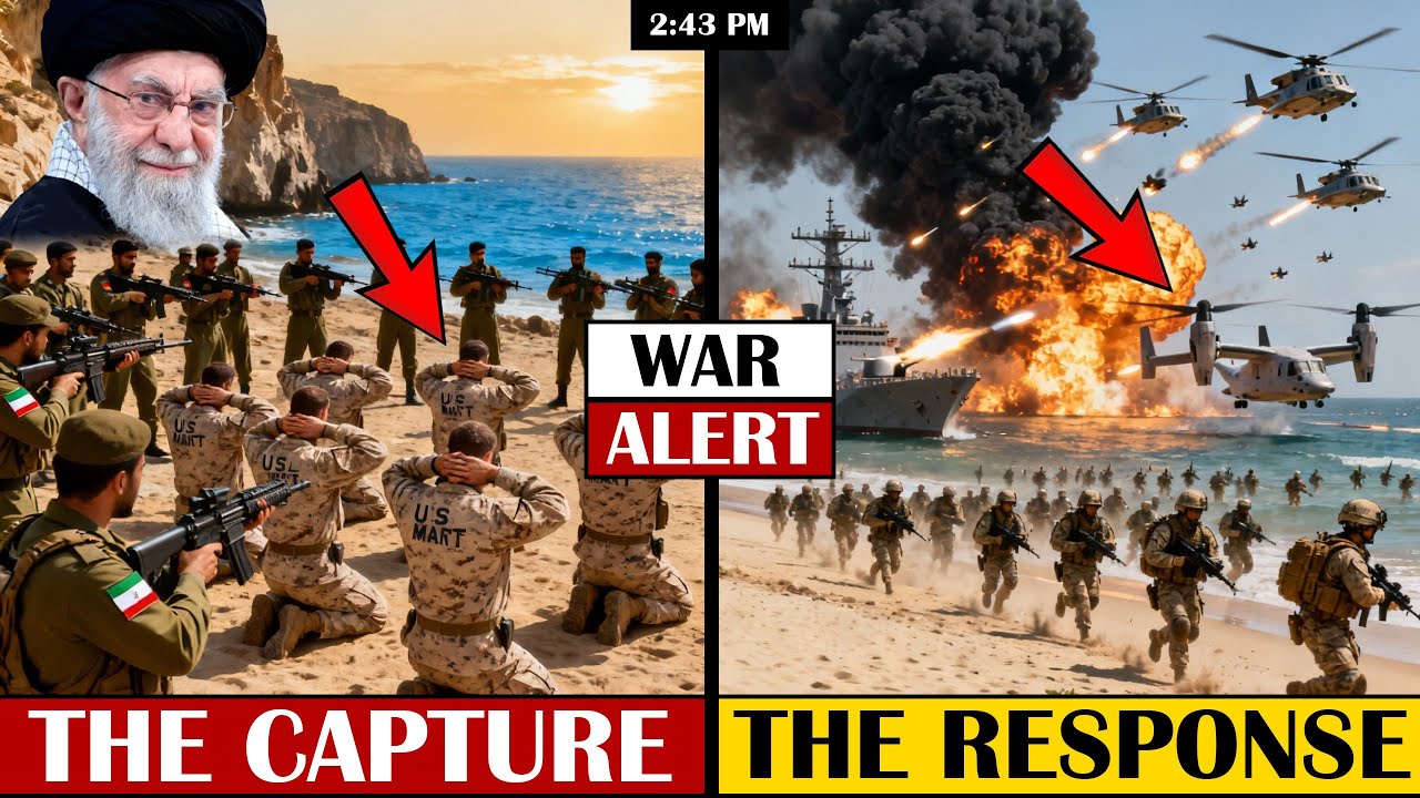 2:43 PM - Iran Tried To Capture 15 US Marines At Secret Island Base-US Response Stunned Tehran