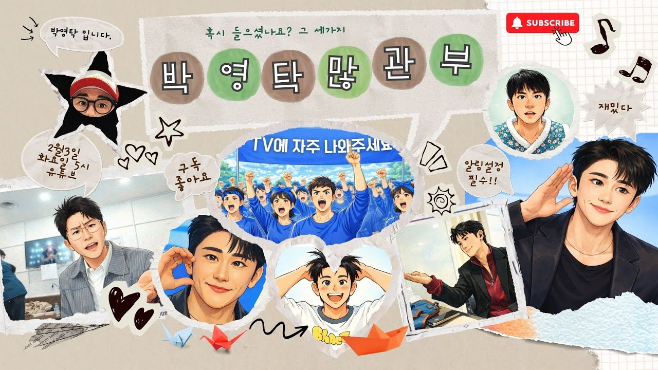 비공식 박영탁 채널 홍보 영상 | 시킨거 아님 주의! 😁