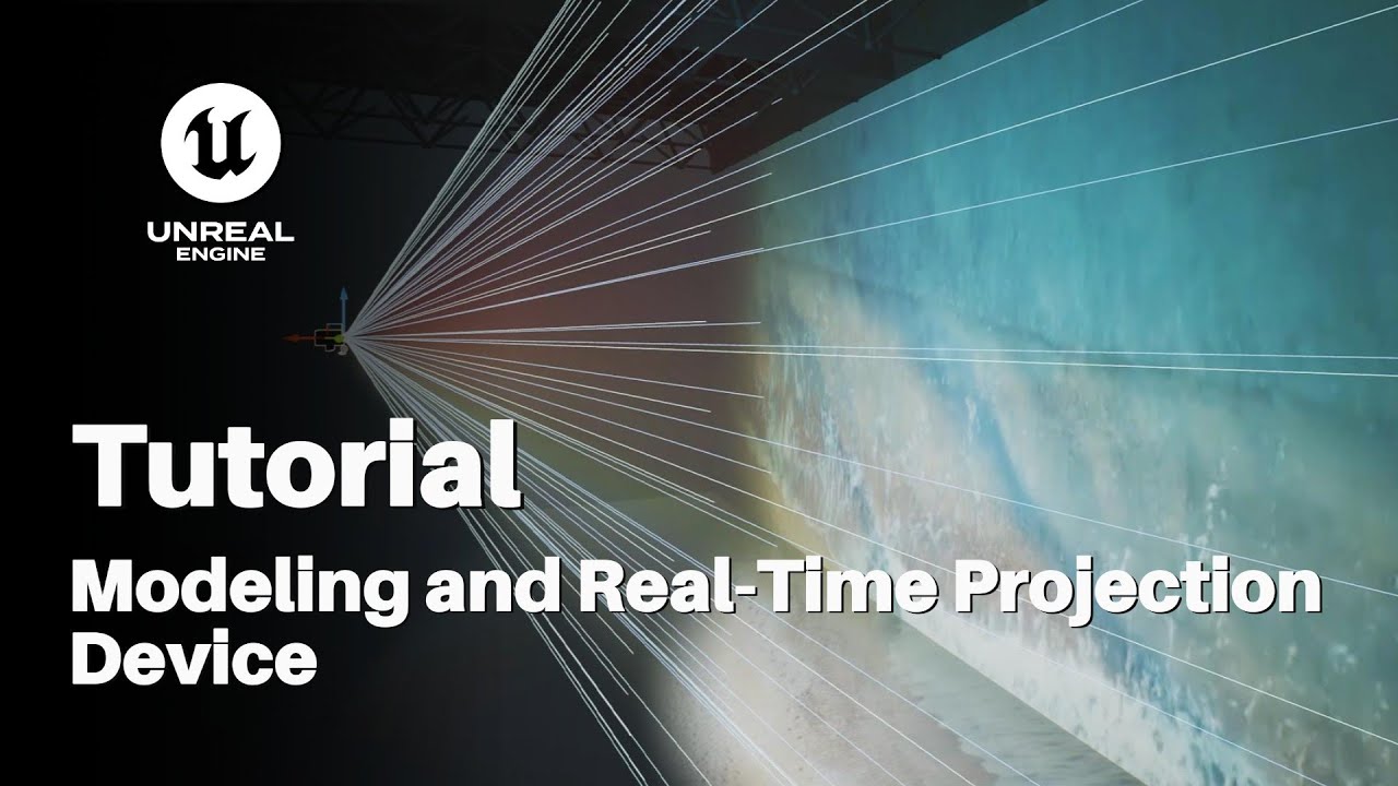 Projection Device Modeling Rhinoceros / Unreal Engine 5 Tutorial Part 2